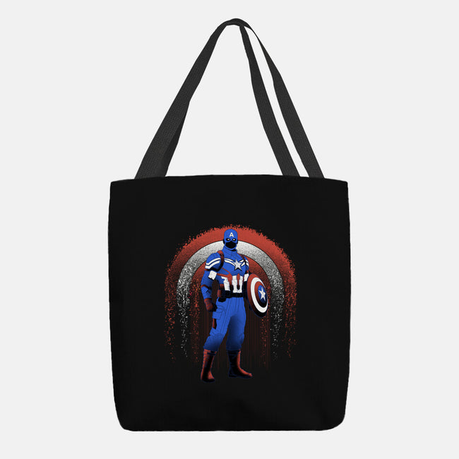 Super Soldier Linework Emblem-None-Basic Tote-Bag-Astrobot Invention