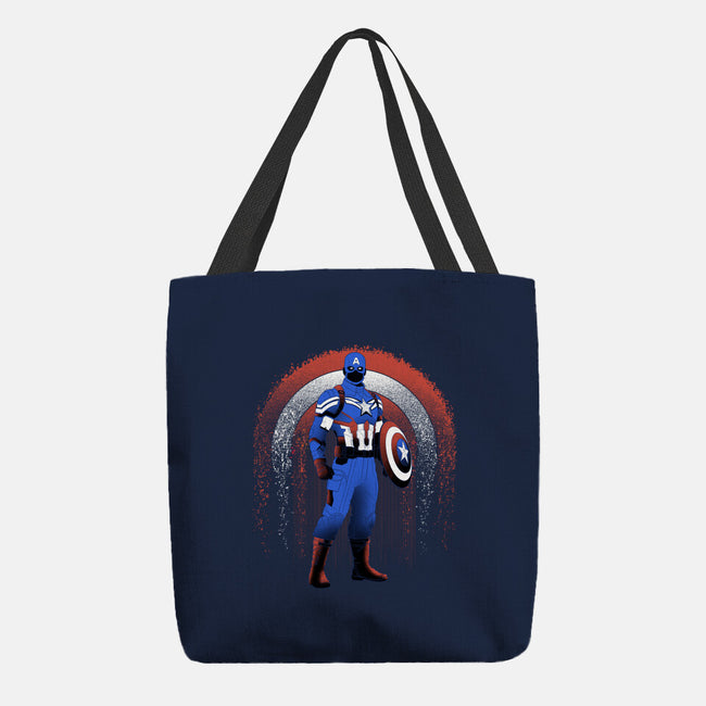 Super Soldier Linework Emblem-None-Basic Tote-Bag-Astrobot Invention