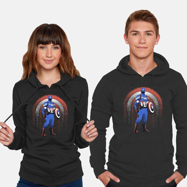 Super Soldier Linework Emblem-Unisex-Pullover-Sweatshirt-Astrobot Invention
