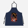Rubber Pirate Shadow Lineart-Unisex-Kitchen-Apron-Astrobot Invention