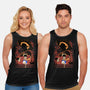 Rubber Pirate Shadow Lineart-Unisex-Basic-Tank-Astrobot Invention