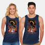 Rubber Pirate Shadow Lineart-Unisex-Basic-Tank-Astrobot Invention