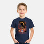Rubber Pirate Shadow Lineart-Youth-Basic-Tee-Astrobot Invention