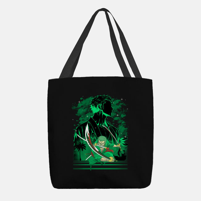 Iron Ronin Shadow Lineart-None-Basic Tote-Bag-Astrobot Invention