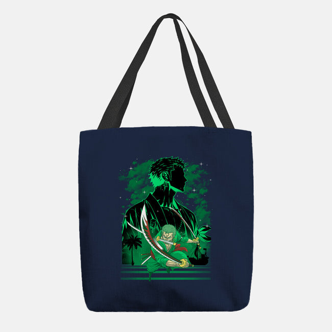 Iron Ronin Shadow Lineart-None-Basic Tote-Bag-Astrobot Invention