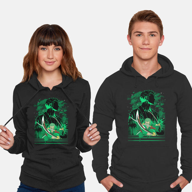 Iron Ronin Shadow Lineart-Unisex-Pullover-Sweatshirt-Astrobot Invention