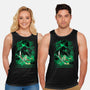 Iron Ronin Shadow Lineart-Unisex-Basic-Tank-Astrobot Invention