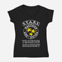 Stars Training Academy-Womens-V-Neck-Tee-DrMonekers