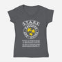 Stars Training Academy-Womens-V-Neck-Tee-DrMonekers