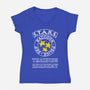 Stars Training Academy-Womens-V-Neck-Tee-DrMonekers