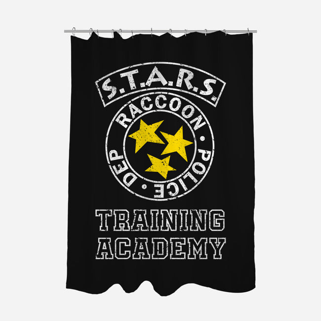 Stars Training Academy-None-Polyester-Shower Curtain-DrMonekers