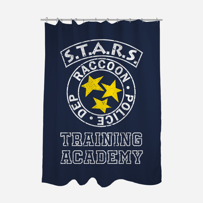 Stars Training Academy-None-Polyester-Shower Curtain-DrMonekers