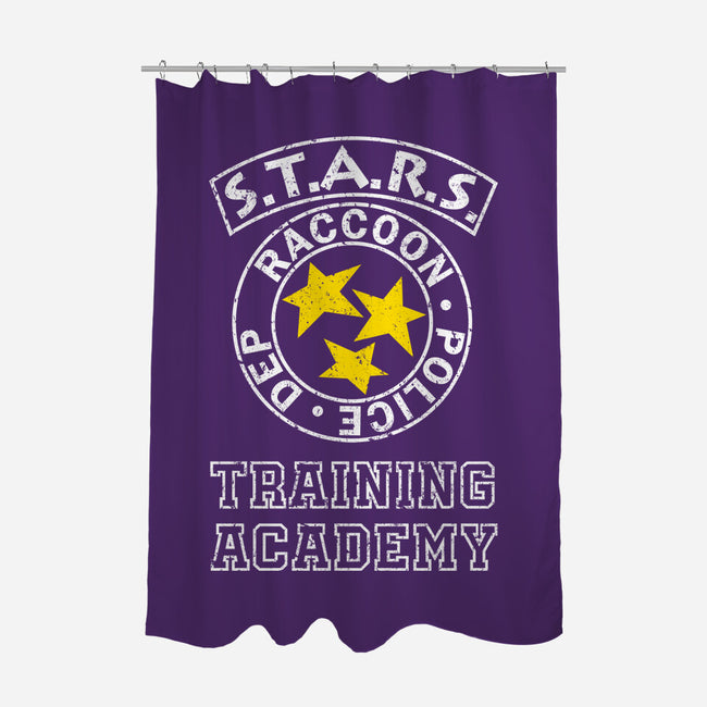 Stars Training Academy-None-Polyester-Shower Curtain-DrMonekers
