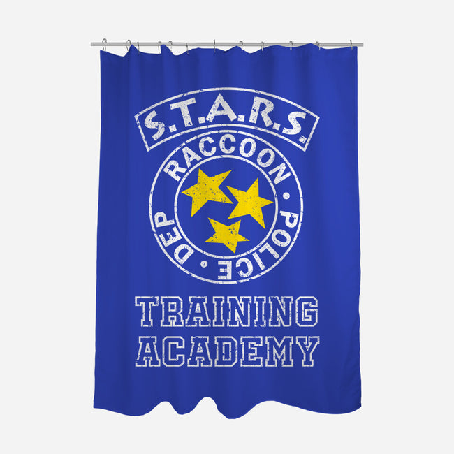 Stars Training Academy-None-Polyester-Shower Curtain-DrMonekers