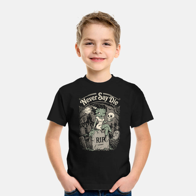 Pinup Bride-Youth-Basic-Tee-P1yu5h