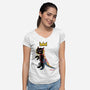 BasqCat-Womens-V-Neck-Tee-vp021