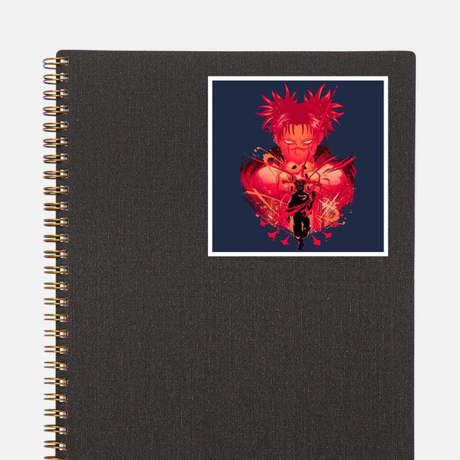 Blood Manipulation Attack-None-Glossy-Sticker-hypertwenty