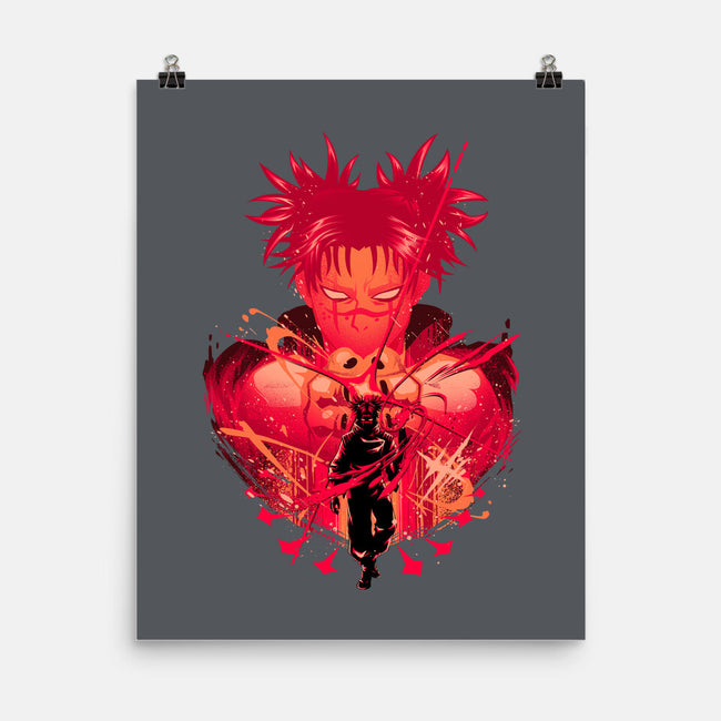 Blood Manipulation Attack-None-Matte-Poster-hypertwenty