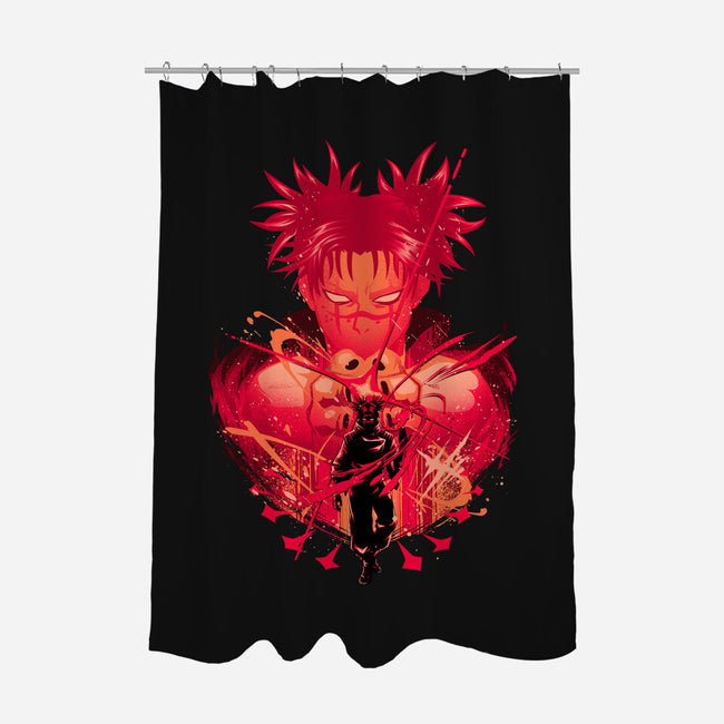 Blood Manipulation Attack-None-Polyester-Shower Curtain-hypertwenty