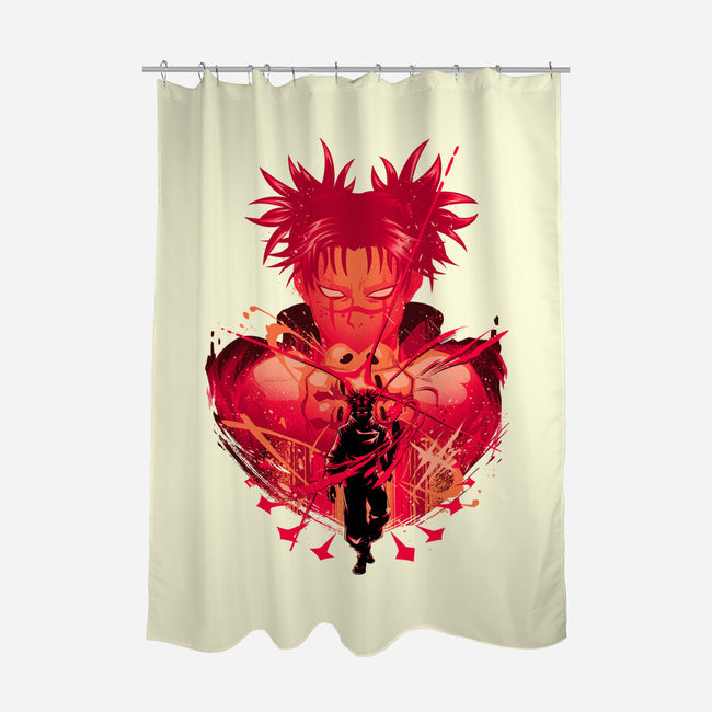 Blood Manipulation Attack-None-Polyester-Shower Curtain-hypertwenty