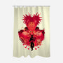 Blood Manipulation Attack-None-Polyester-Shower Curtain-hypertwenty