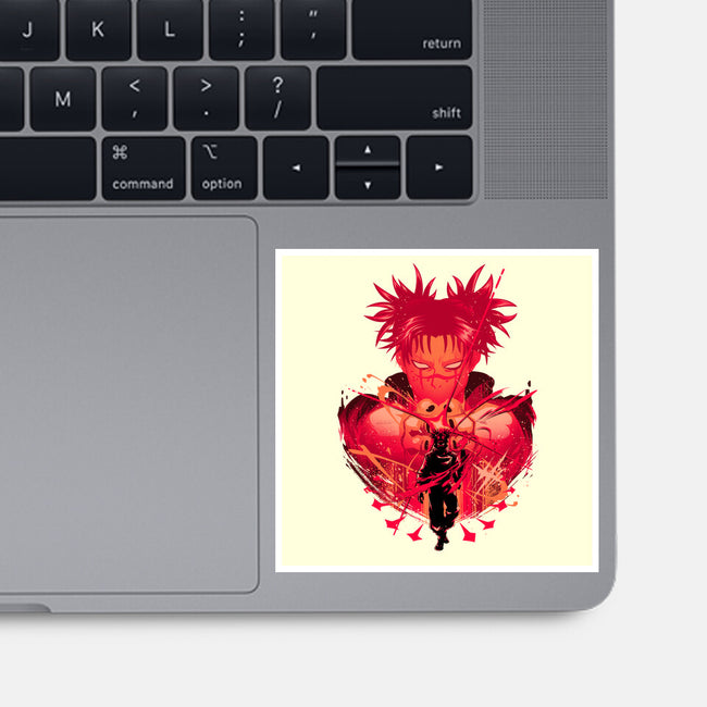 Blood Manipulation Attack-None-Glossy-Sticker-hypertwenty