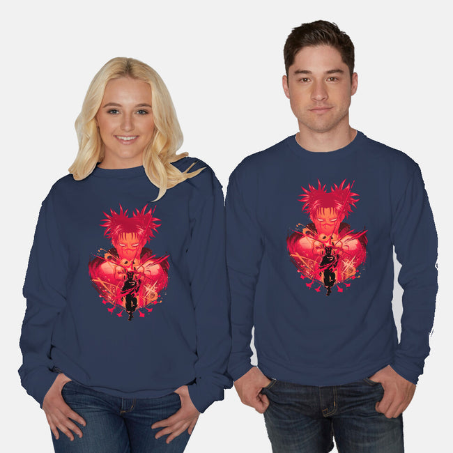 Blood Manipulation Attack-Unisex-Crew Neck-Sweatshirt-hypertwenty