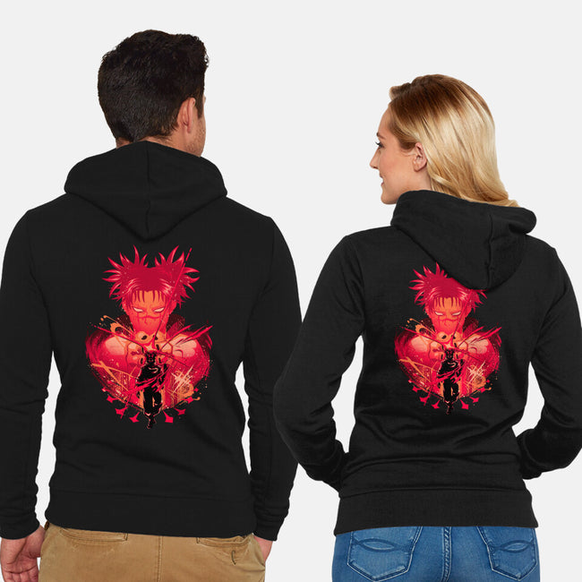 Blood Manipulation Attack-Unisex-Zip-Up-Sweatshirt-hypertwenty