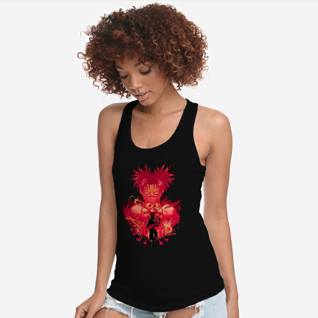 Blood Manipulation Attack-Womens-Racerback-Tank-hypertwenty