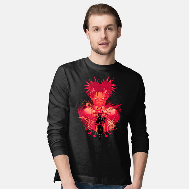 Blood Manipulation Attack-Mens-Long Sleeved-Tee-hypertwenty