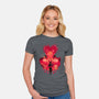 Blood Manipulation Attack-Womens-Fitted-Tee-hypertwenty