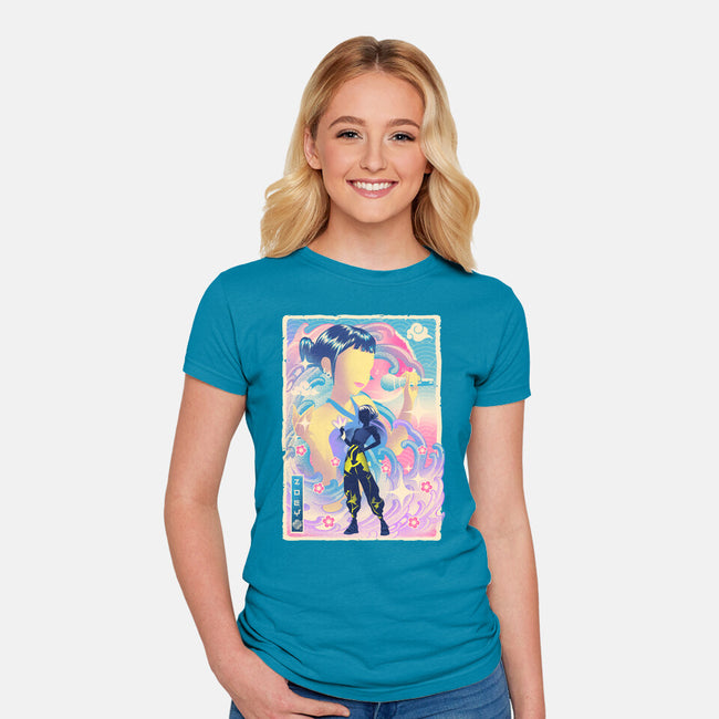 Musha-e Cutest Maknae-Womens-Fitted-Tee-hypertwenty