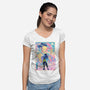 Musha-e Cutest Maknae-Womens-V-Neck-Tee-hypertwenty
