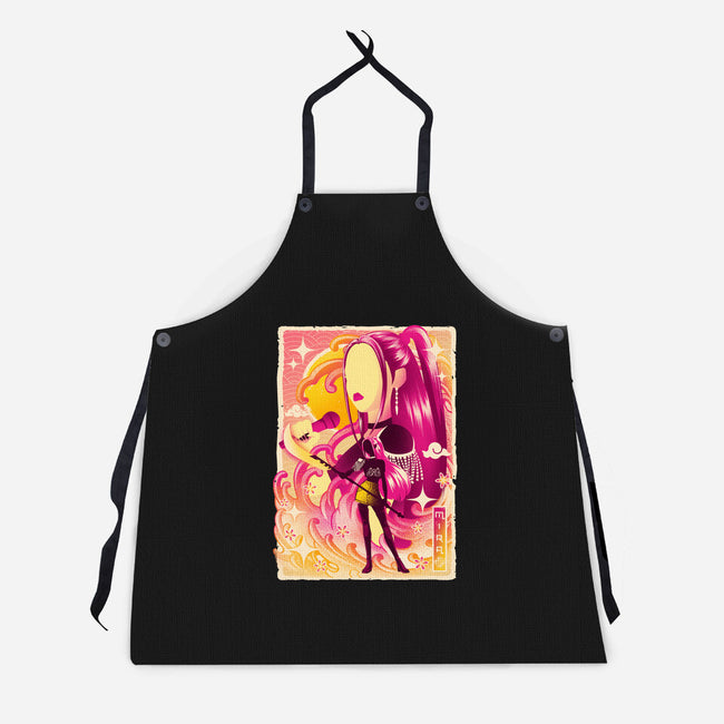 Musha-e Black Sheep-Unisex-Kitchen-Apron-hypertwenty
