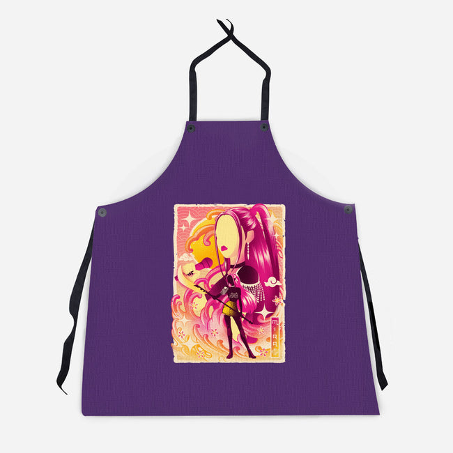 Musha-e Black Sheep-Unisex-Kitchen-Apron-hypertwenty