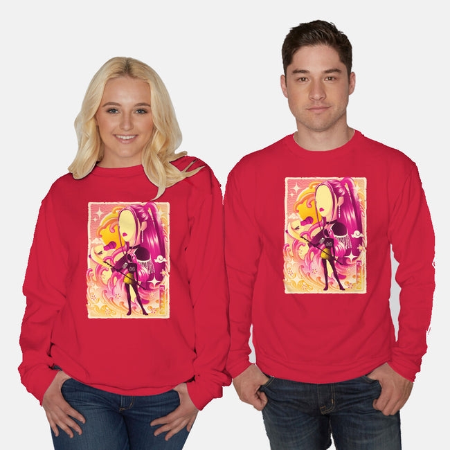 Musha-e Black Sheep-Unisex-Crew Neck-Sweatshirt-hypertwenty