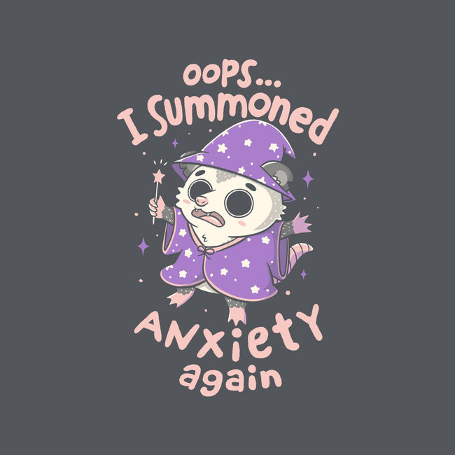 I Summoned Anxiety Again-None-Fleece-Blanket-koalastudio