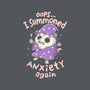 I Summoned Anxiety Again-None-Fleece-Blanket-koalastudio