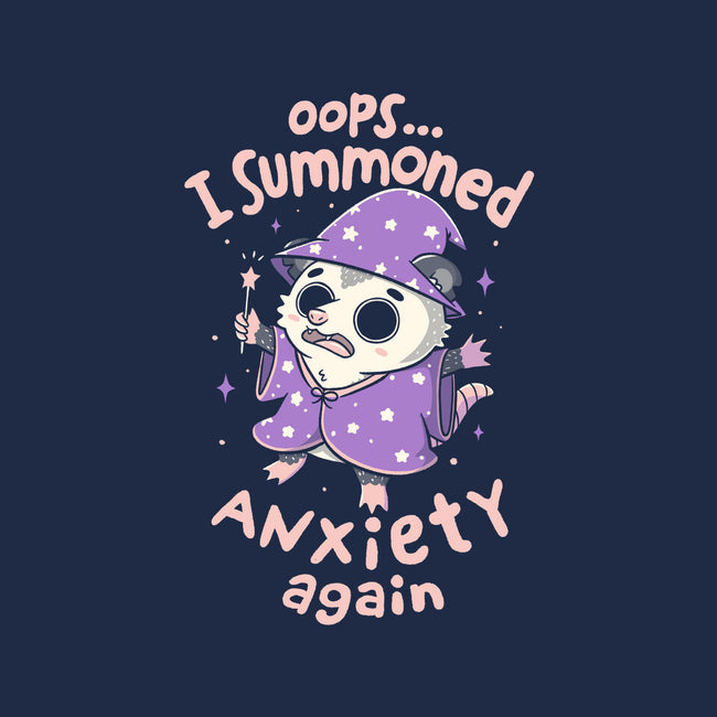 I Summoned Anxiety Again-Unisex-Kitchen-Apron-koalastudio