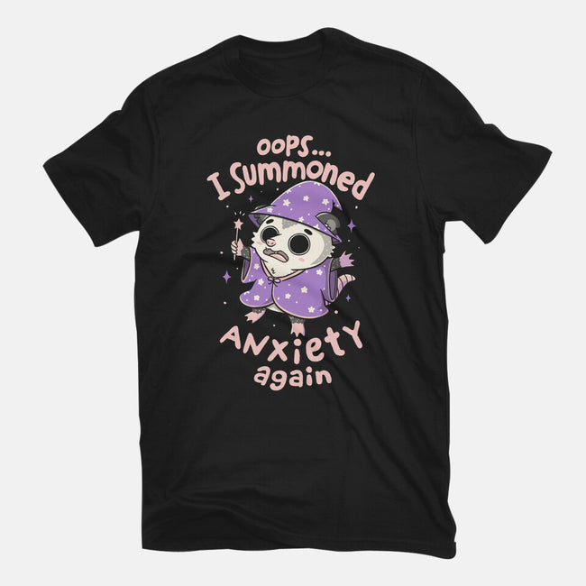 I Summoned Anxiety Again-Mens-Heavyweight-Tee-koalastudio