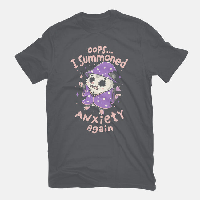 I Summoned Anxiety Again-Mens-Heavyweight-Tee-koalastudio