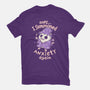 I Summoned Anxiety Again-Womens-Basic-Tee-koalastudio