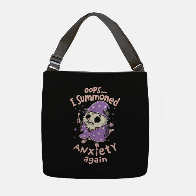I Summoned Anxiety Again-None-Adjustable Tote-Bag-koalastudio