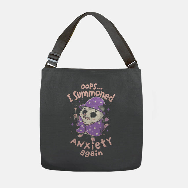I Summoned Anxiety Again-None-Adjustable Tote-Bag-koalastudio
