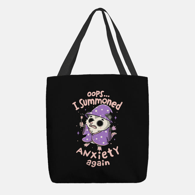 I Summoned Anxiety Again-None-Basic Tote-Bag-koalastudio