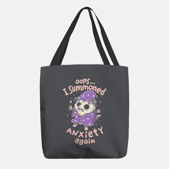 I Summoned Anxiety Again-None-Basic Tote-Bag-koalastudio