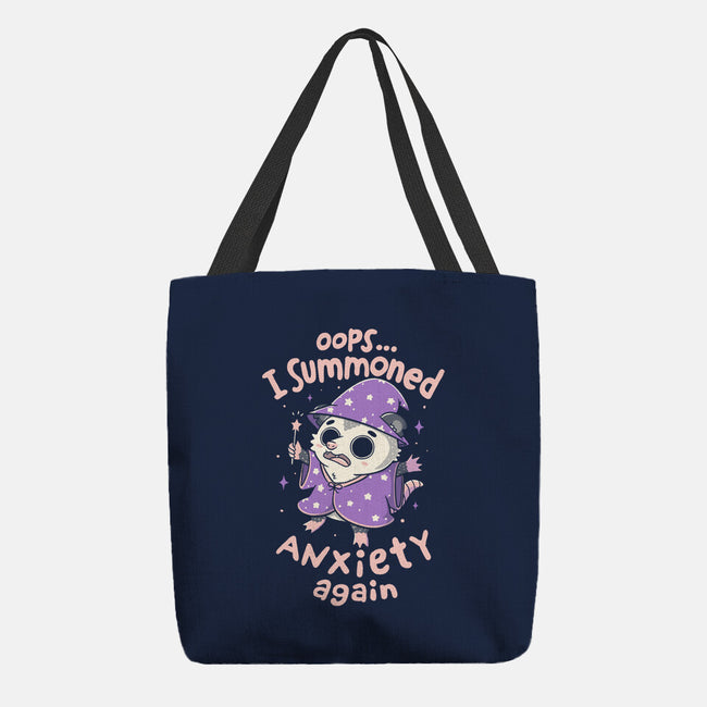 I Summoned Anxiety Again-None-Basic Tote-Bag-koalastudio