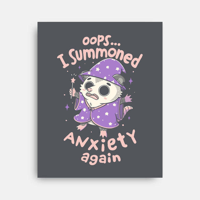 I Summoned Anxiety Again-None-Stretched-Canvas-koalastudio