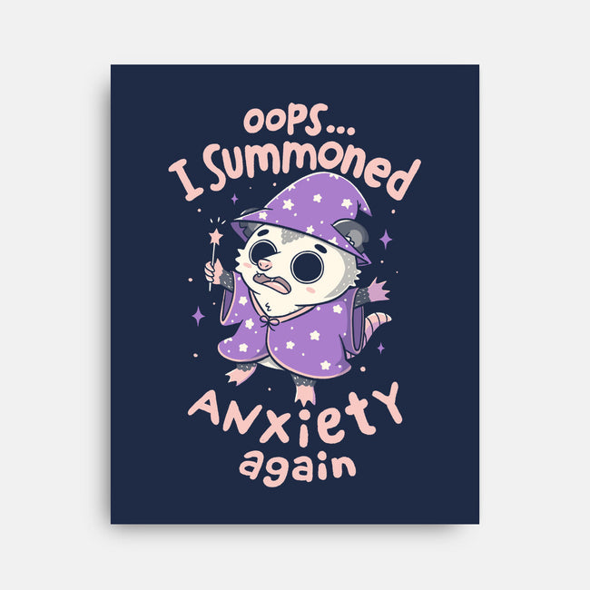 I Summoned Anxiety Again-None-Stretched-Canvas-koalastudio