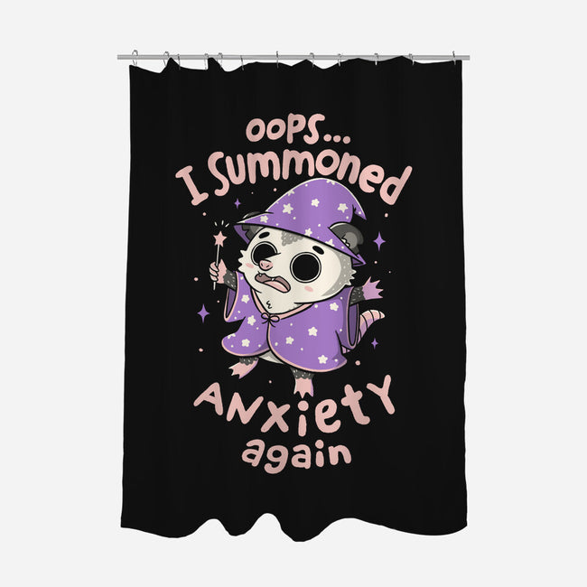 I Summoned Anxiety Again-None-Polyester-Shower Curtain-koalastudio